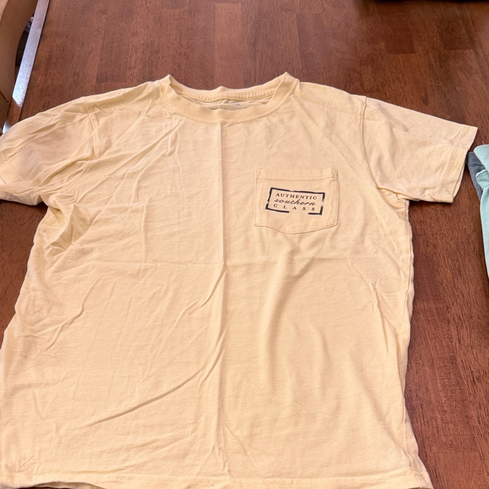 Southern Marsh Light Yellow Short Sleeve Tee